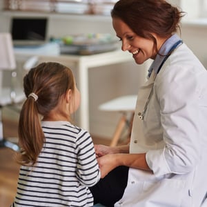 Pediatrician caring for a patient - PCC